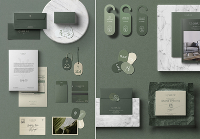 豪华精品酒店的视觉灵魂 VI设计与品牌形象开发的深度探索